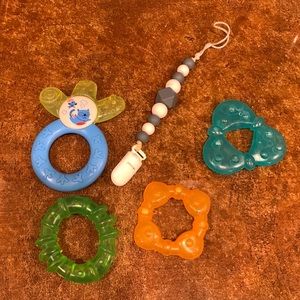 Baby teethers (freezer safe)